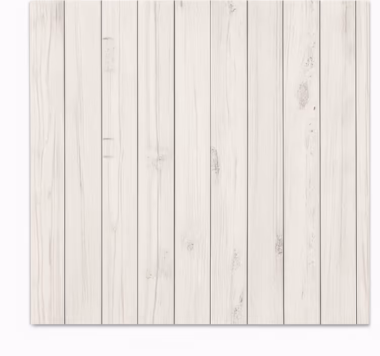Toile blanche fenêtre bois blanc vieilli - TenStickers