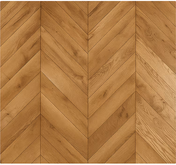 Toile fenêtre textures et motifs parquet en bois - TenStickers