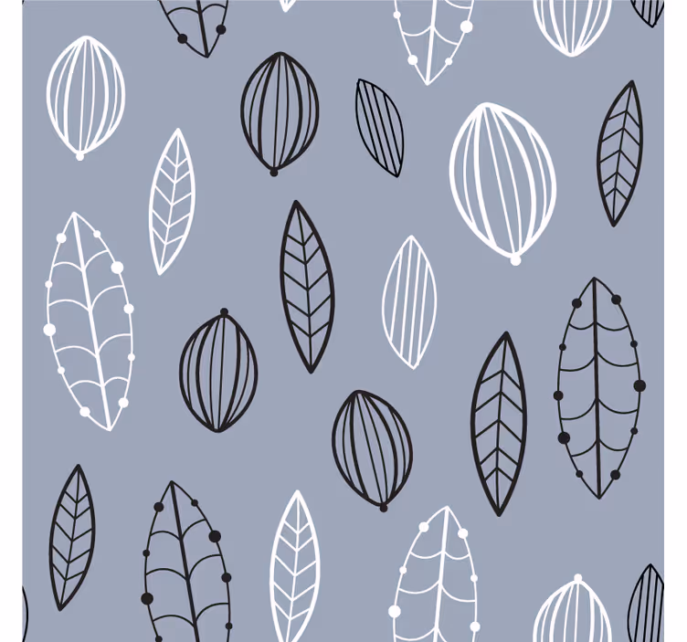 Toile fenêtre salle de bain floral nordique - TenStickers