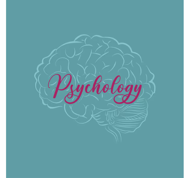 Toile fenêtre bureaux cerveau psychologie - TenStickers