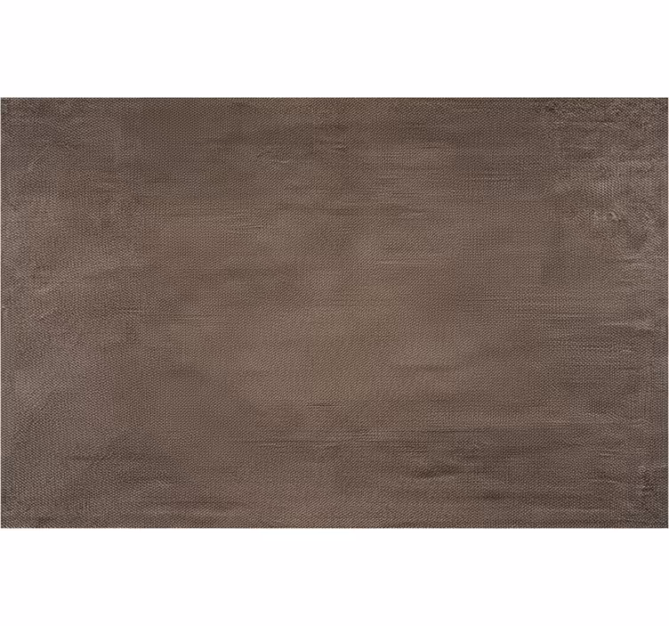 Toile fenêtre marron texture tissée foncée solide - TenStickers