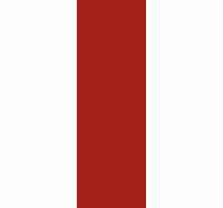 Toile fenêtre rouge élégante et moderne - TenStickers