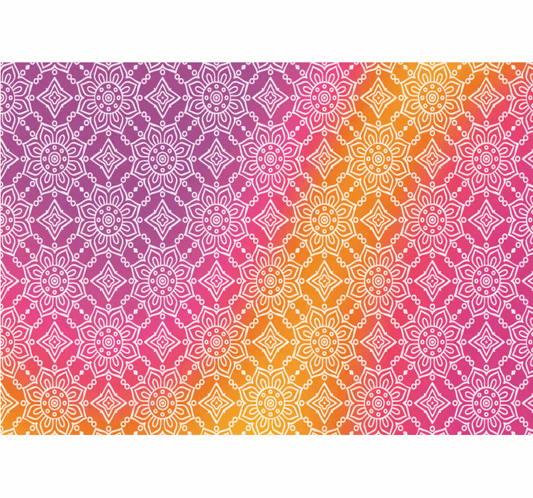 Toile fenêtre extérieur design rustique rose - TenStickers