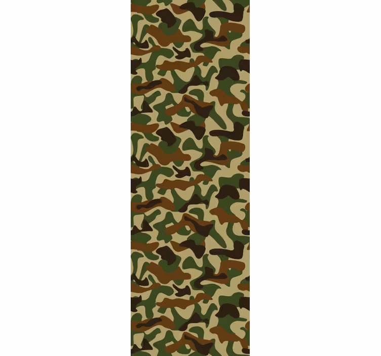 Toile fenêtre chambre adolescent camouflage - TenStickers