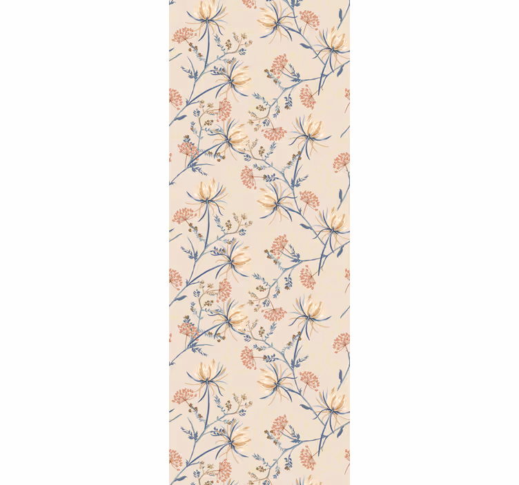 Toile fenêtre classique rangée de paradis - TenStickers