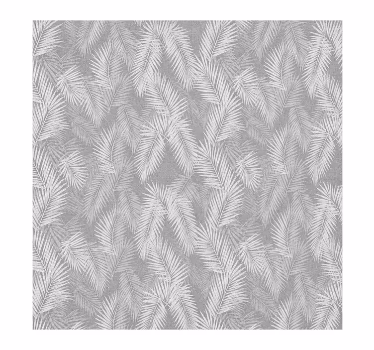 Toile fenêtre chambre couple 150 cm feuille tropicale - TenStickers