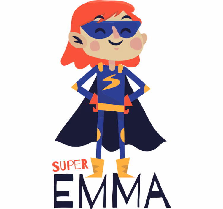 Toile fenêtre super héro personnalisée - TenStickers