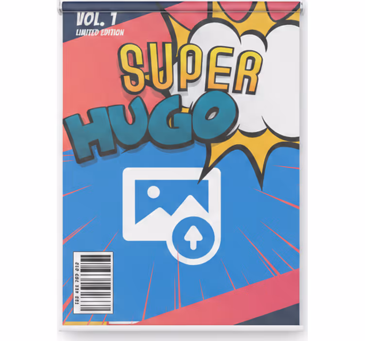 Toile fenêtre super héro bande dessinée personnalisée - TenStickers