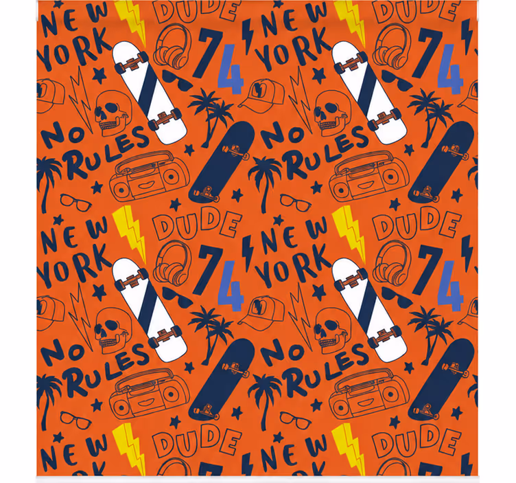 Toile fenêtre chambre couple largeur 220 sans règles - TenStickers