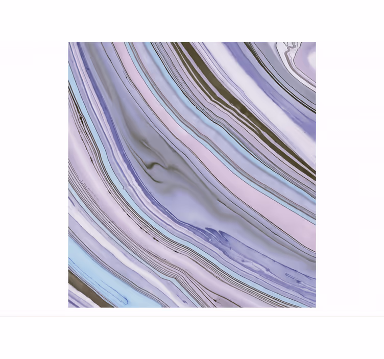 Toile fenêtre violet motif peinture agate - TenStickers
