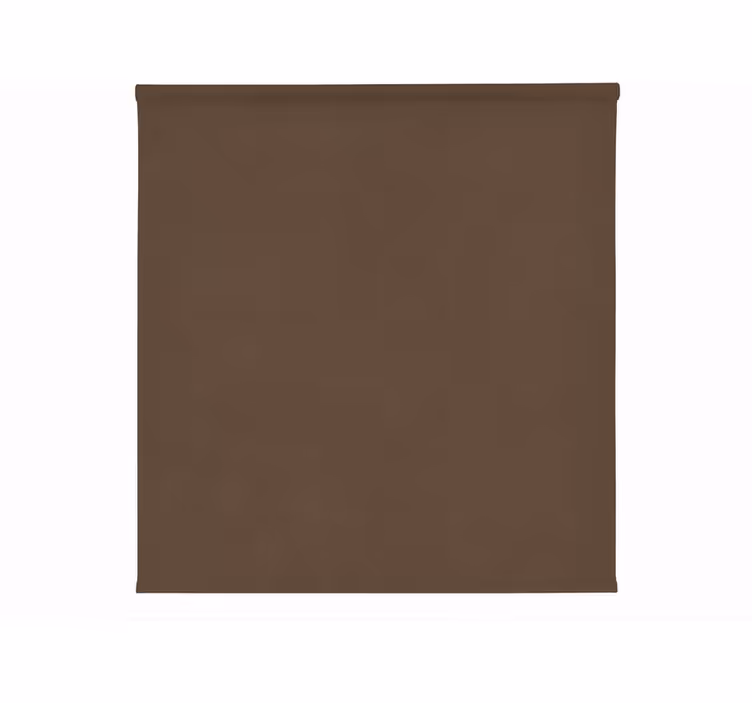 Toile fenêtre marron occultante simple - TenStickers