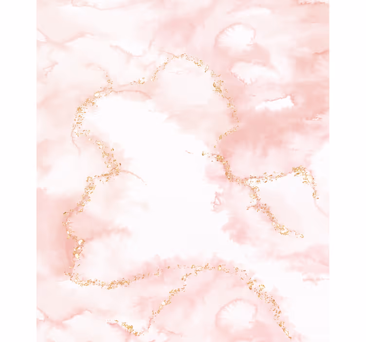 Toile fenêtre rose marbre pailleté - TenStickers