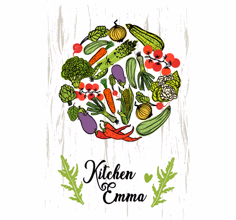 Store de cuisine avec prénom personnalisé - TenStickers