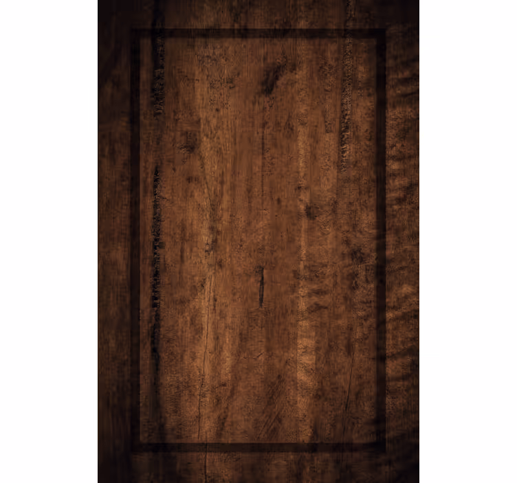 Store roulant rustique en bois - TenStickers