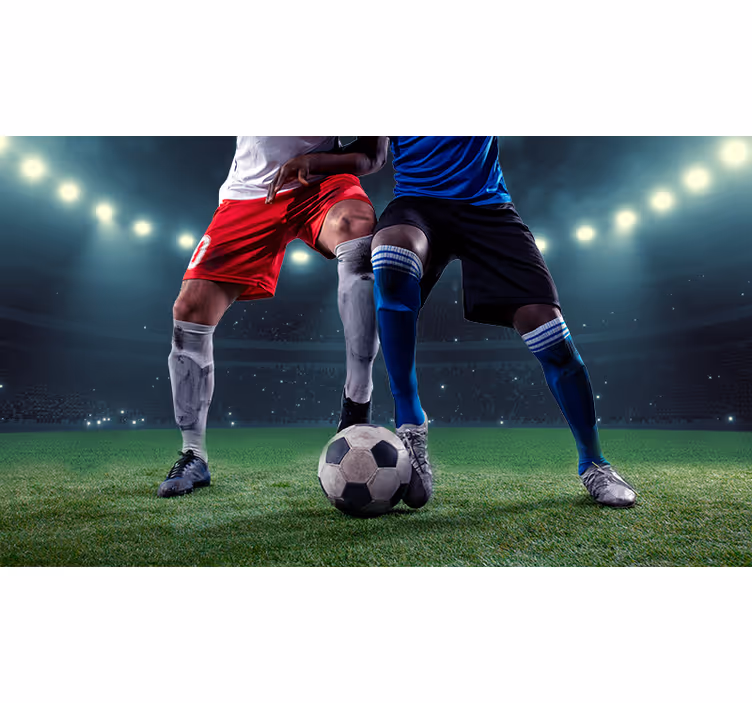 Stores football Balle dans le stade - TenStickers