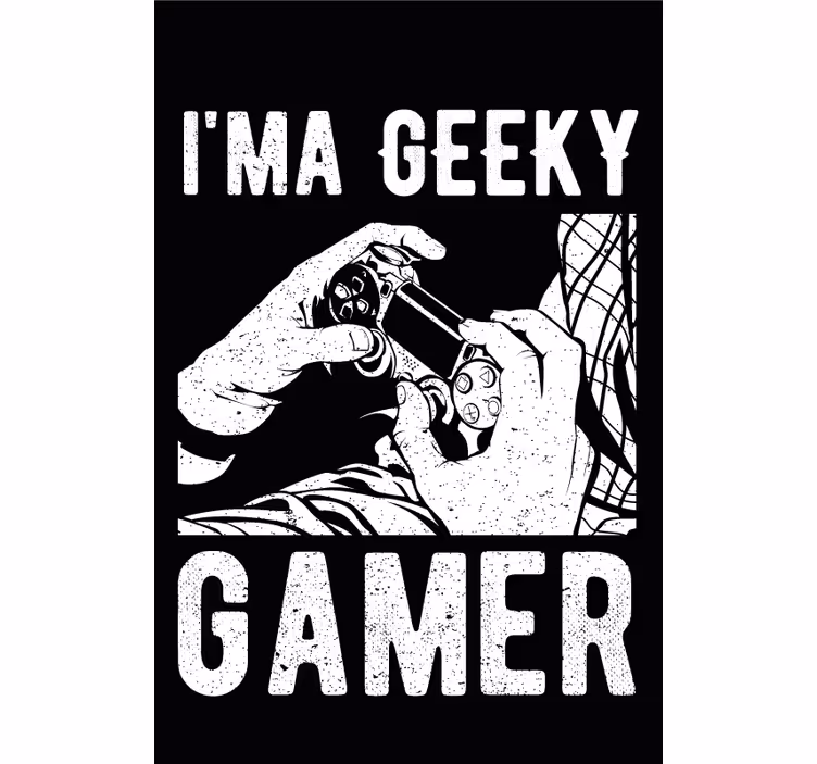 Stores monstres Joueur geek - TenStickers