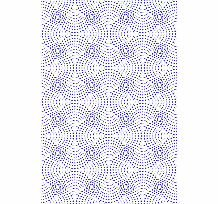 Toile fenêtre textures et motifs motifs violets ronds - TenStickers