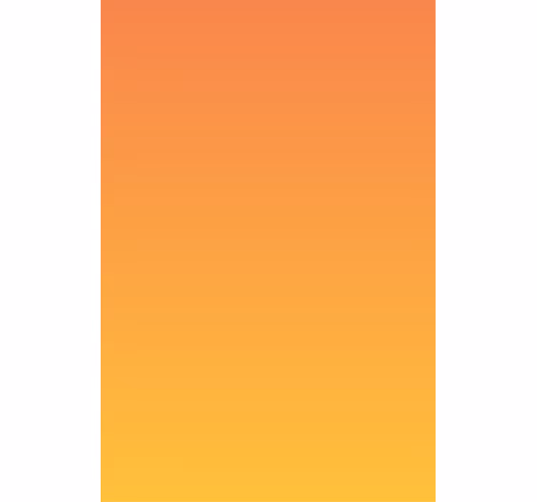 Stores pour couples Nuances de couleurs oranges - TenStickers