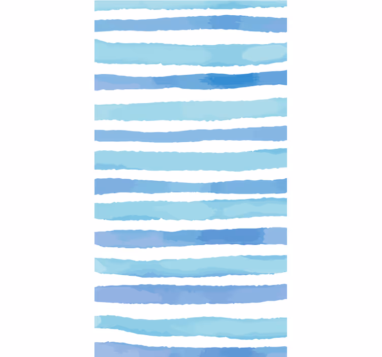 Toile fenêtre textures et motifs aquarelle rayée - TenStickers