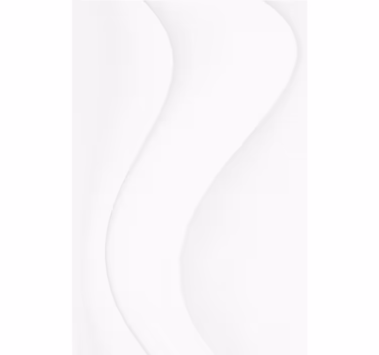 Stores pour couples Formes modernes blanches - TenStickers
