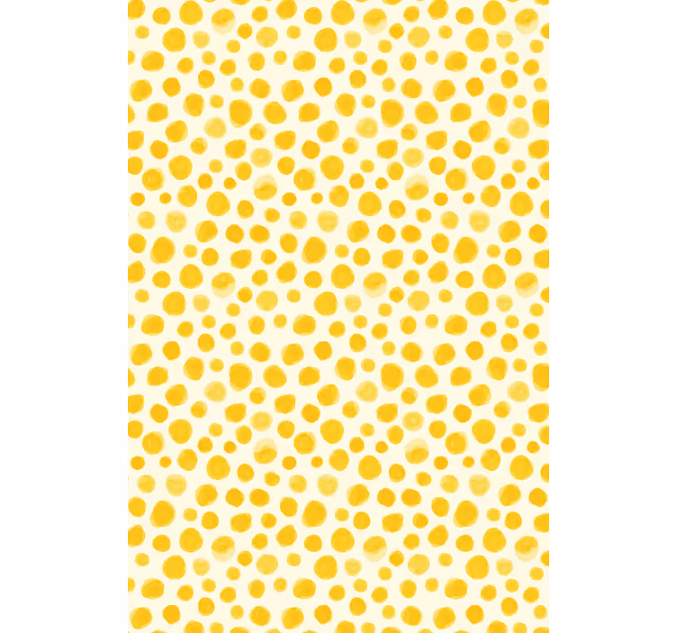 Toile fenêtre fruits et légumes pois citron - TenStickers