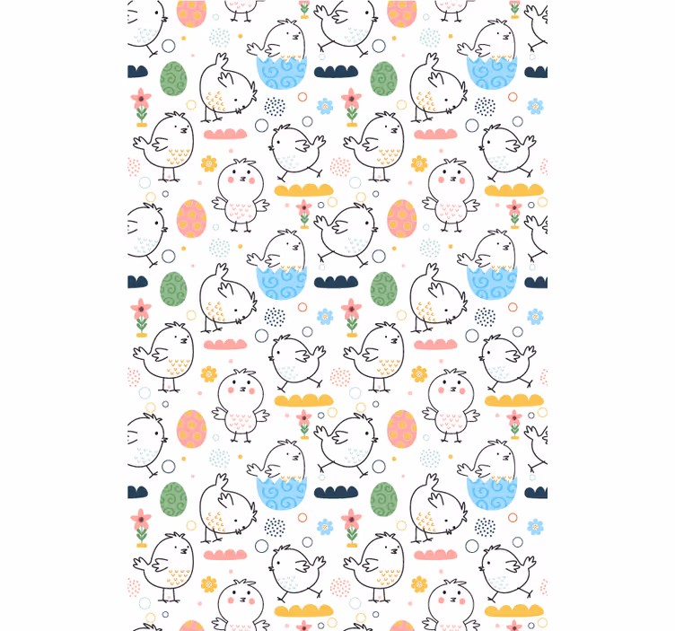 Stores avec plus d'animaux Modèle de dessin animé bébé poulet - TenStickers