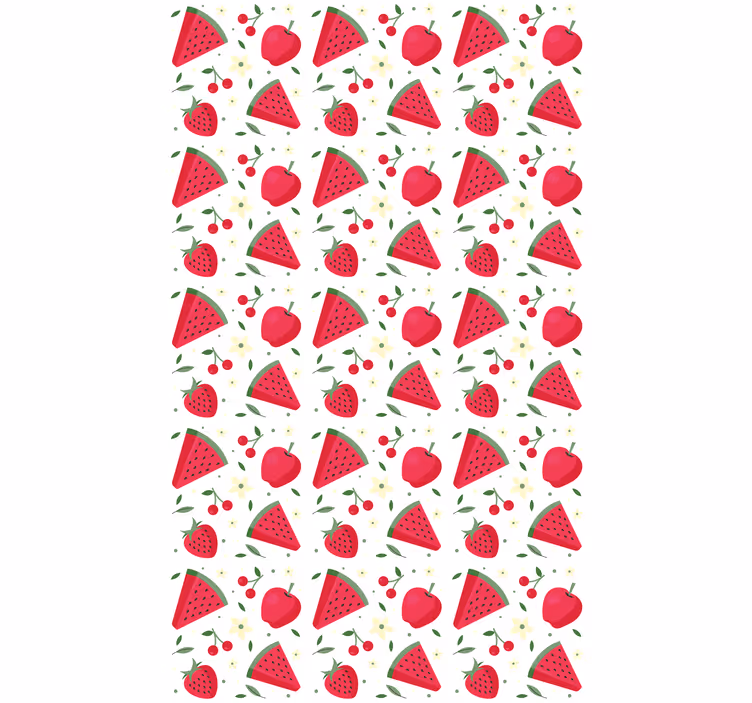 Stores avec fruits et légumes Différents types de motifs de fruit - TenStickers