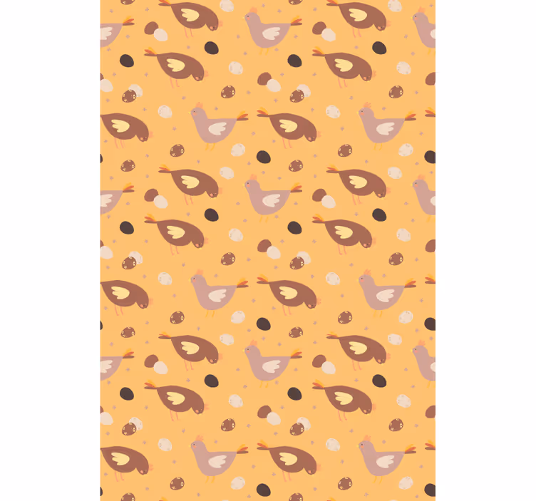 Stores avec plus d'animaux sticker poussin orange - TenStickers