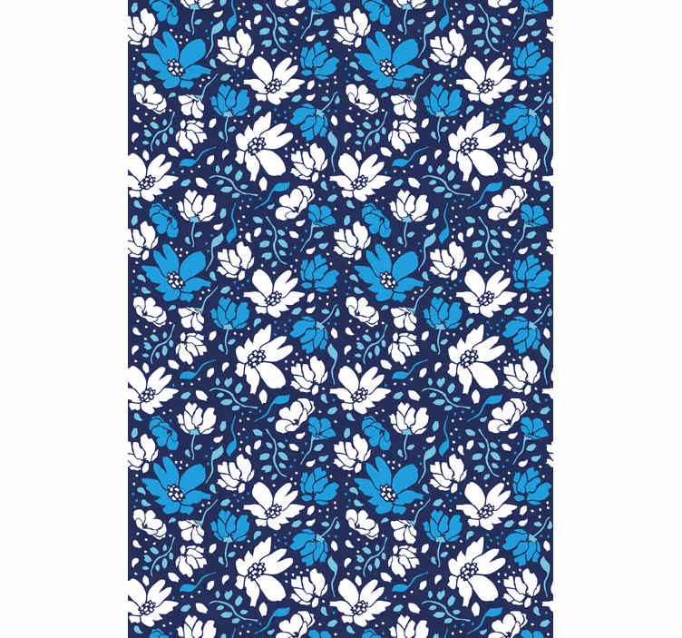 Toile fenêtre fleurs et plantes style à thème floral - TenStickers