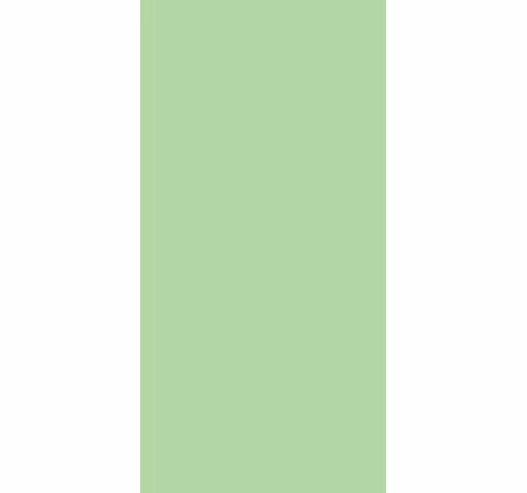 Toile fenêtre vert teinte verte douce - TenStickers