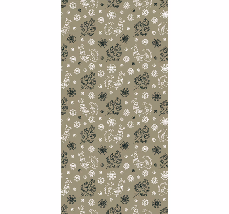 Toile fenêtre animaux motifs d'oiseaux charmants - TenStickers