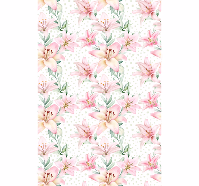 Toile fenêtre fleurs et plantes élégance florale délicate - TenStickers