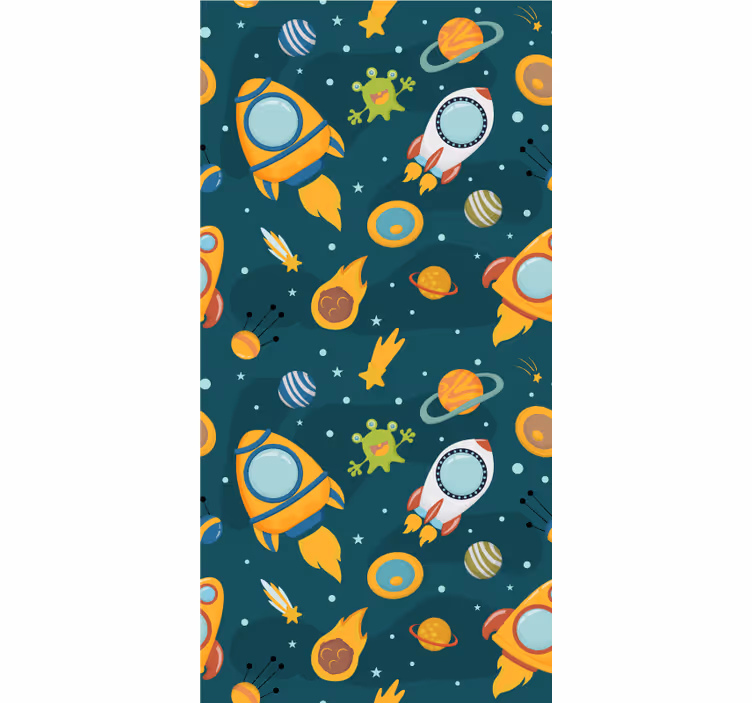 Stores nouvelles planètes avec extraterrestres - TenStickers