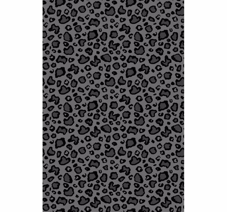 Stores avec plus d'animaux sticker léopard gris foncé et noir - TenStickers