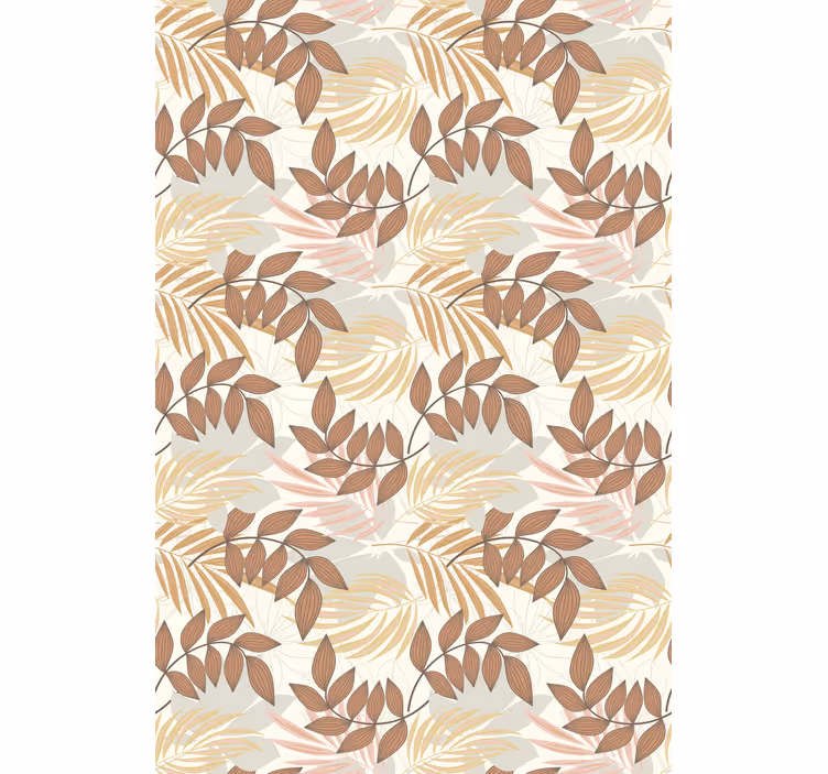 Stores fleurs Brindilles de couleur douce et chaude - TenStickers