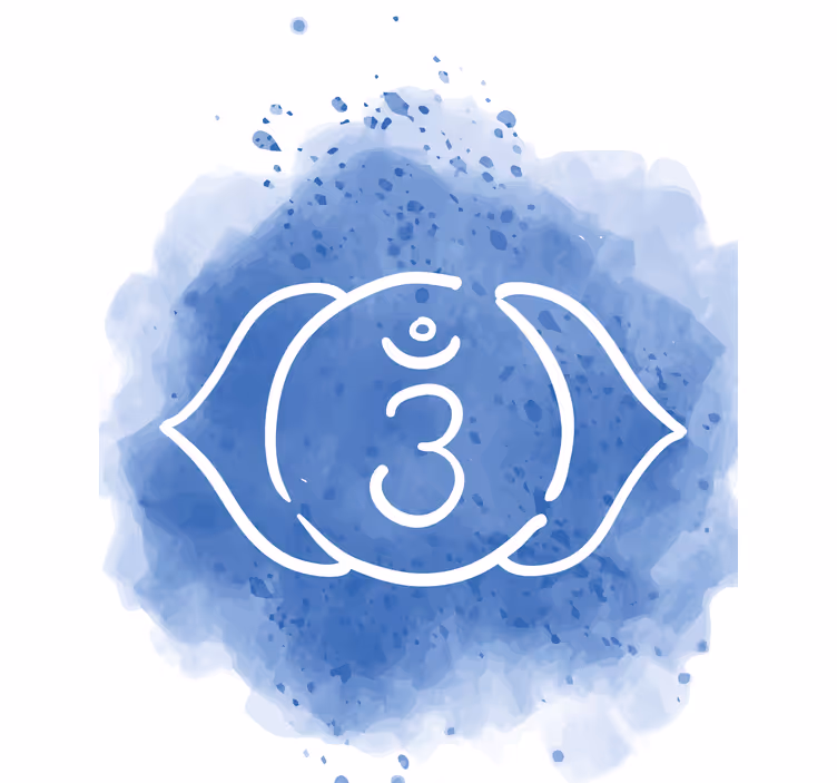 Stores zen Symbole du chakra du troisième œil - TenStickers