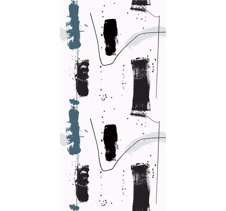 Stores avec des dessins Rayures abstraites - TenStickers