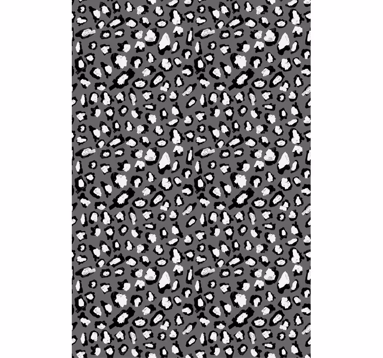 Toile fenêtre animaux style tacheté de léopard - TenStickers