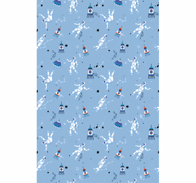 Stores enfants Les astronautes et l'espace - TenStickers