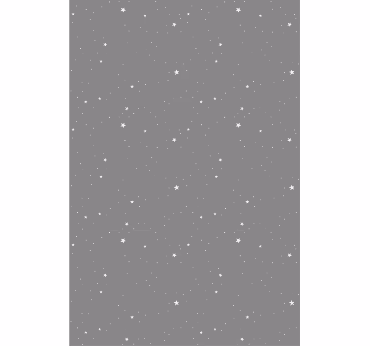 Toile fenêtre chambre enfant paysage nocturne céleste - TenStickers