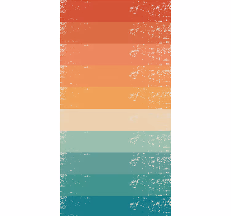 Toile fenêtre textures et motifs dégradé coloré - TenStickers