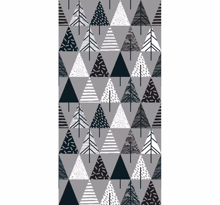 Stores nordiques Arbres minimalistes style nordique - TenStickers