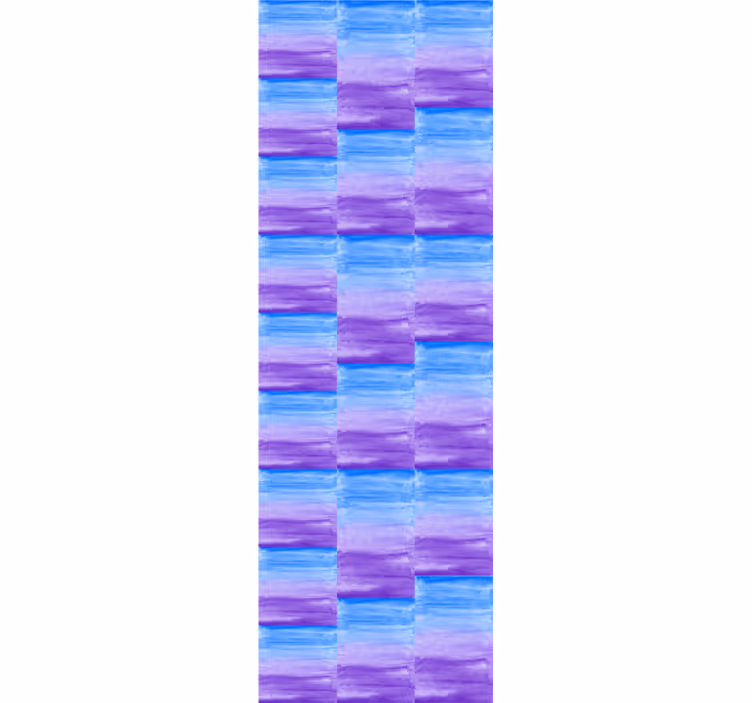 Toile fenêtre textures et motifs motifs de coups de pinceau - TenStickers