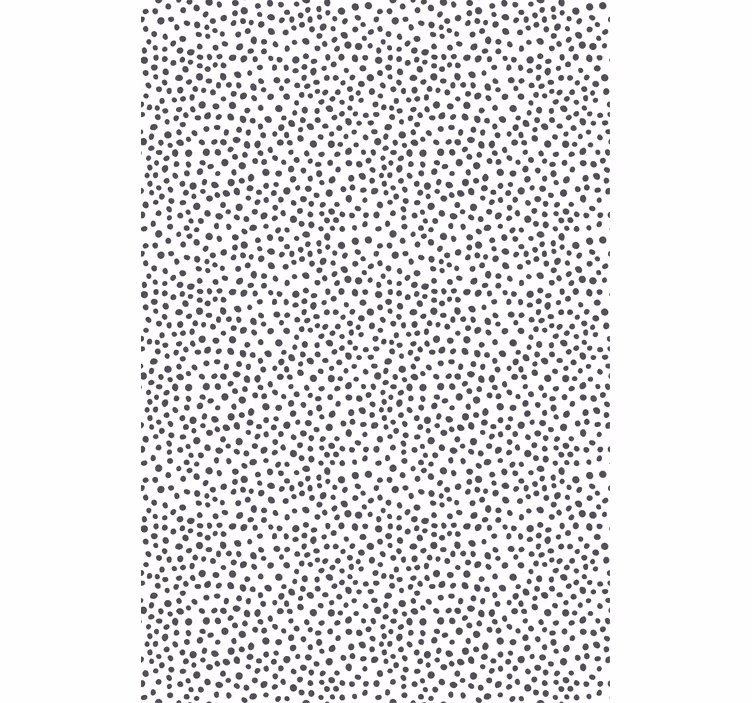 Toile fenêtre textures et motifs motif à pois minimaliste - TenStickers