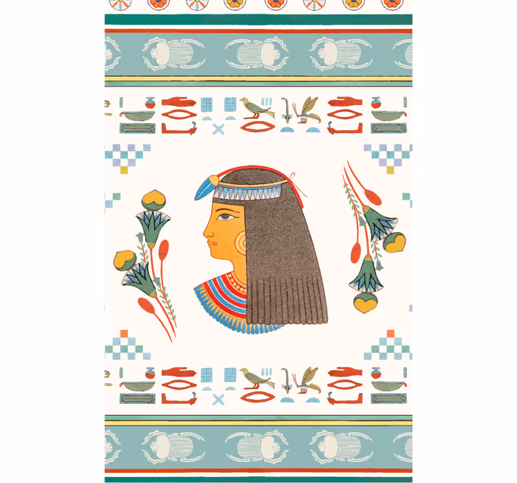 Toile fenêtre série et film reine égyptienne antique - TenStickers