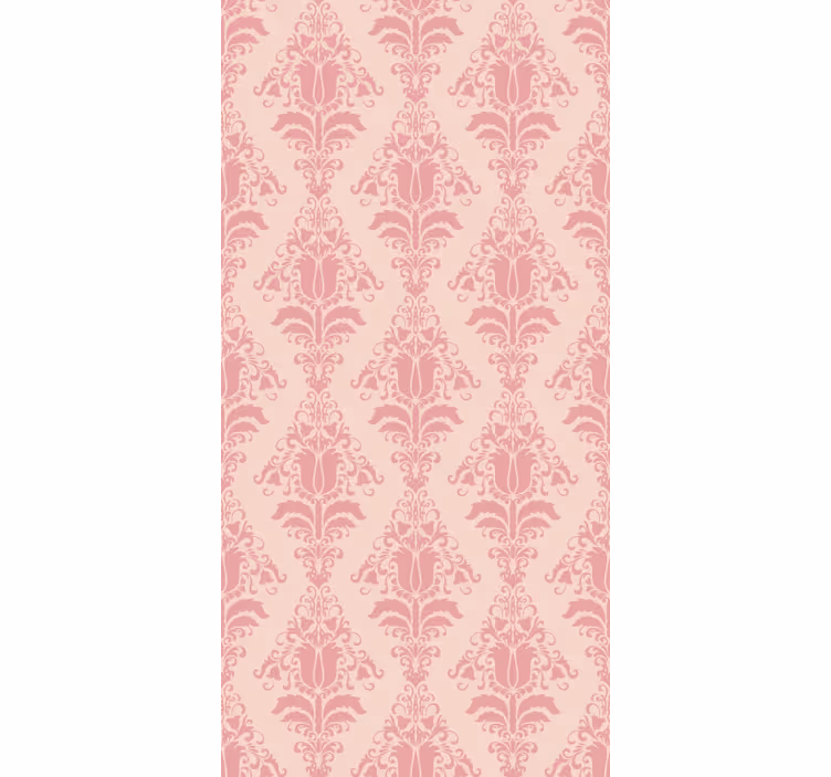 Toile fenêtre élégante motif rose élégant - TenStickers