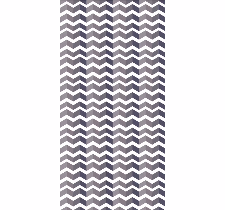 Toile fenêtre textures et motifs style des motifs à chevrons - TenStickers