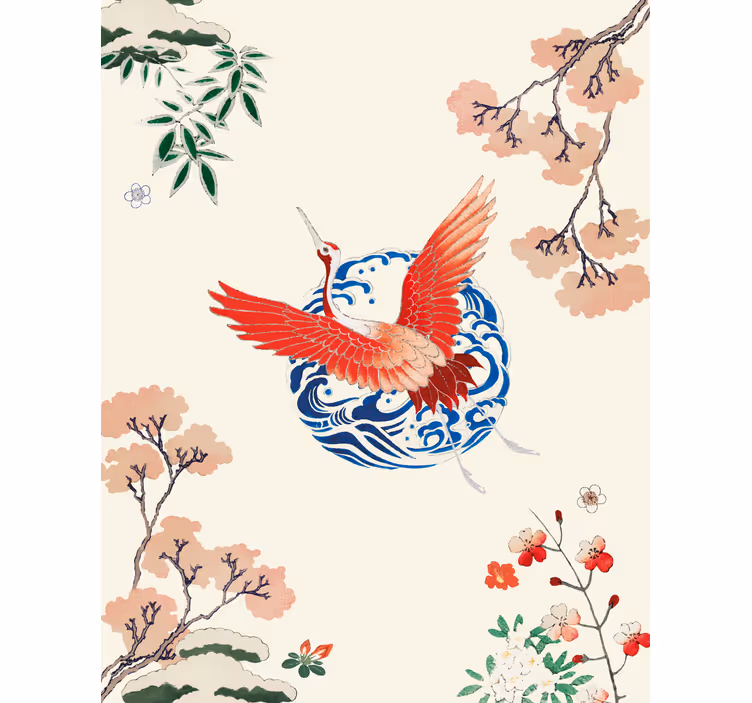 Stores plus vintage Chinoiserie - TenStickers