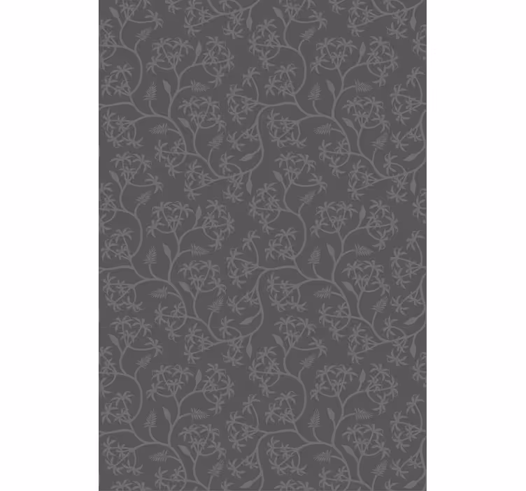 Toile fenêtre fleurs et plantes motif botanique grimpant - TenStickers