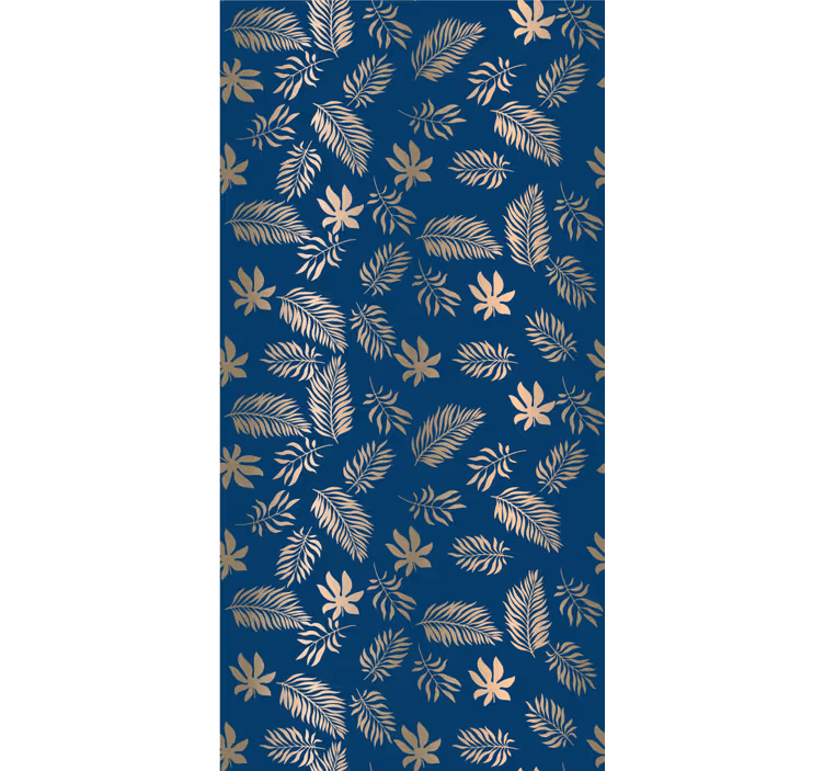 Toile fenêtre fleurs et plantes motif floral exquis - TenStickers